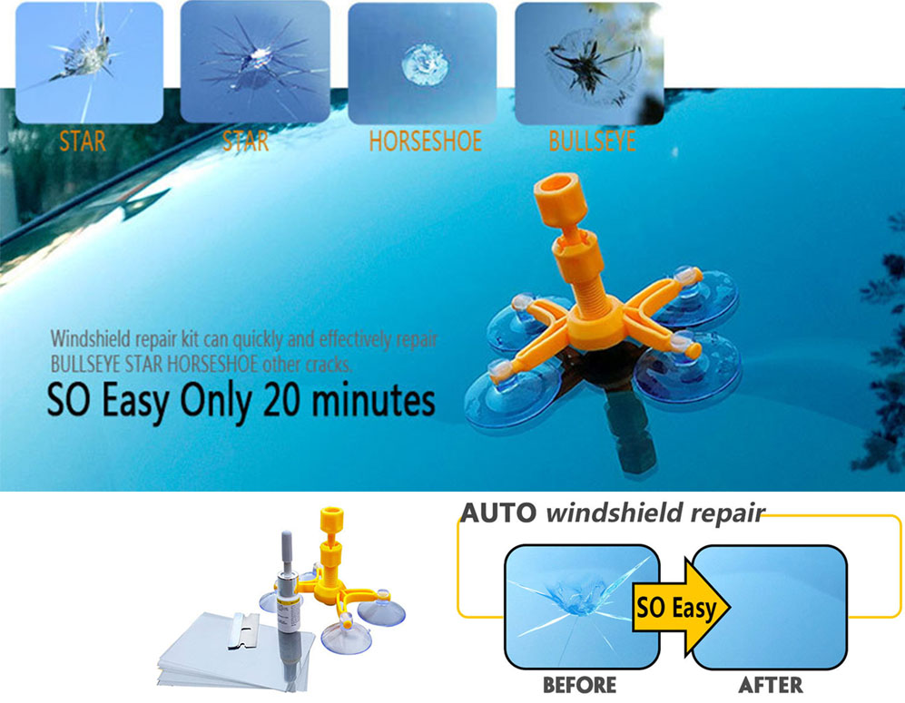 Click to Buy - Reparatie Set voor Autoruit Click to Buy - Reparatie Set voor Autoruit