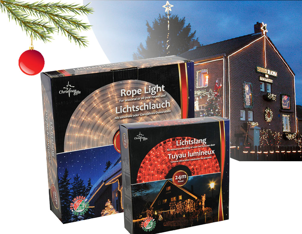 Click to Buy - Rode of Witte Lichtslang in Verschillende Lengtes Click to Buy - Rode of Witte Lichtslang in Verschillende Lengtes