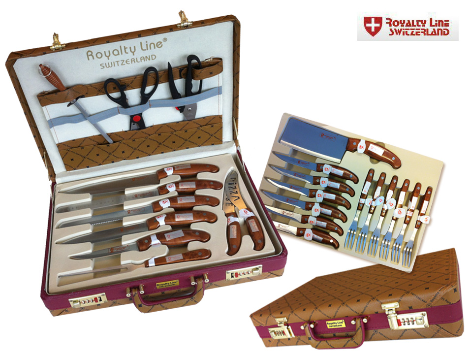 Click to Buy - Royal Swiss BBQ-Messen in Koffer (24-delig) Click to Buy - Royal Swiss BBQ-Messen in Koffer (24-delig)