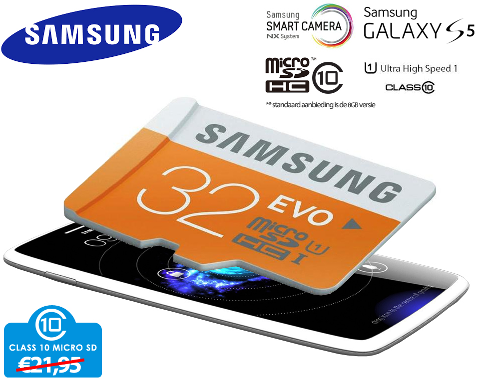 Click to Buy - Samsung MicroSD Card 8GB of 32GB