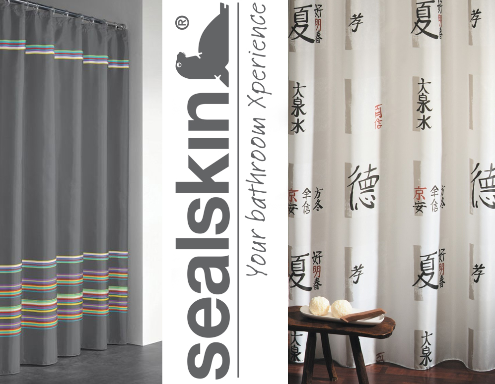 Click to Buy - Sealskin Douchegordijn (kies uit 5 modellen) Click to Buy - Sealskin Douchegordijn (kies uit 5 modellen)