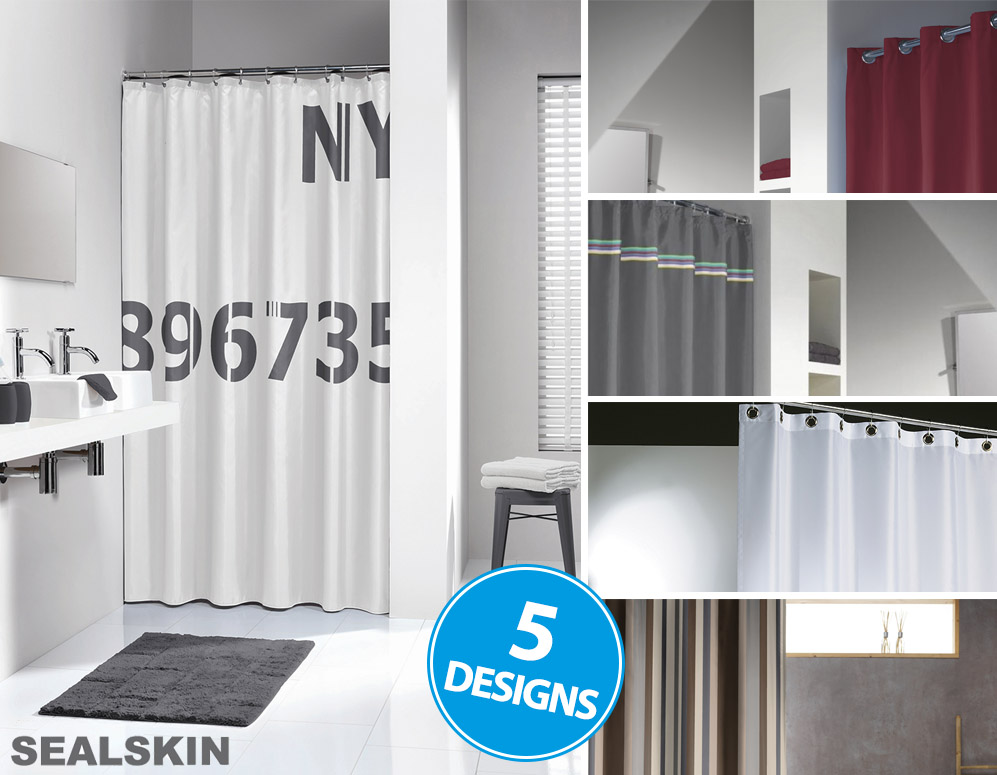 Click to Buy - Sealskin Douchegordijnen (5 designs) Click to Buy - Sealskin Douchegordijnen (5 designs)
