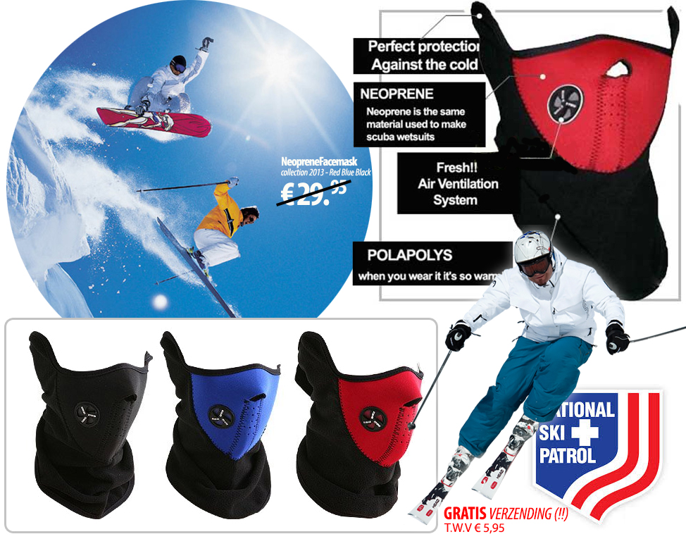 Click to Buy - Skimasker Thermo + Neopreen Click to Buy - Skimasker Thermo + Neopreen