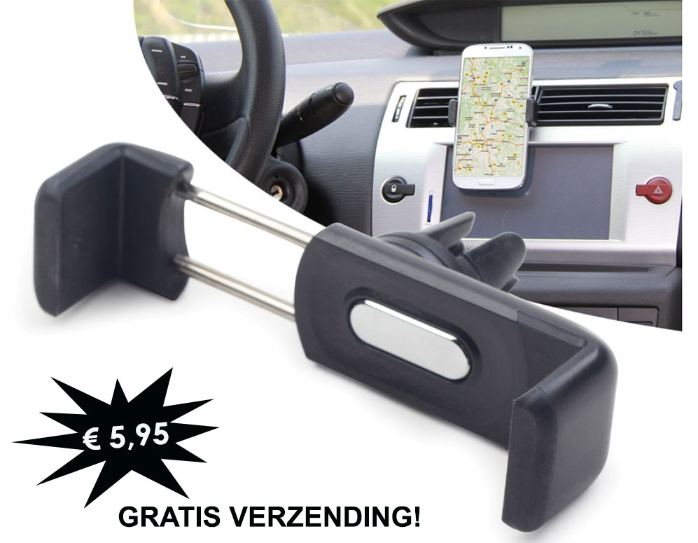 Click to Buy - Smartphone Ventilatie Houder met Gratis Verzending