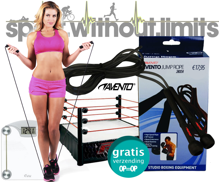 Click to Buy - SpeedRope Springtouw AVENTO Click to Buy - SpeedRope Springtouw AVENTO