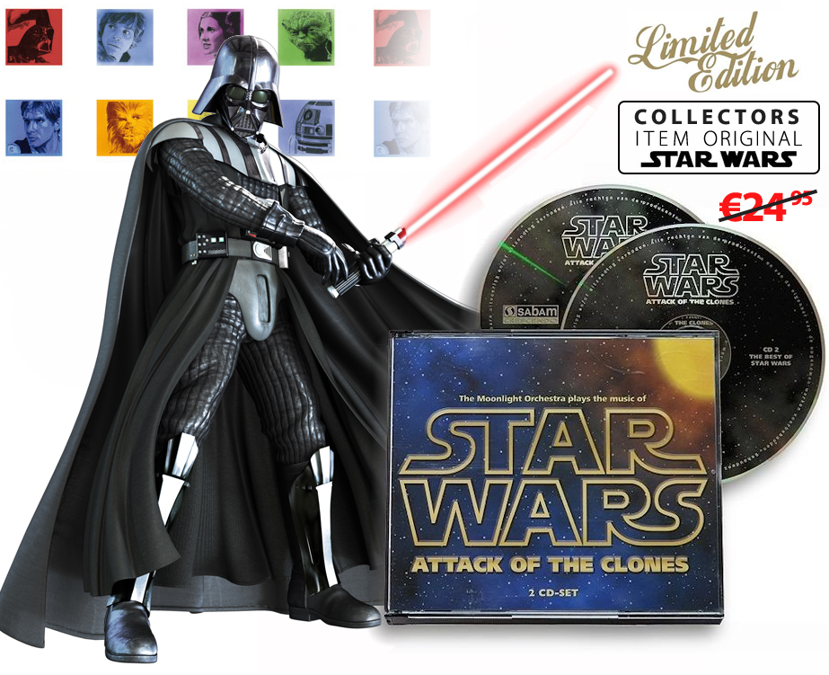 Click to Buy - StarWars Limited Dubbel-CD (GRATIS)