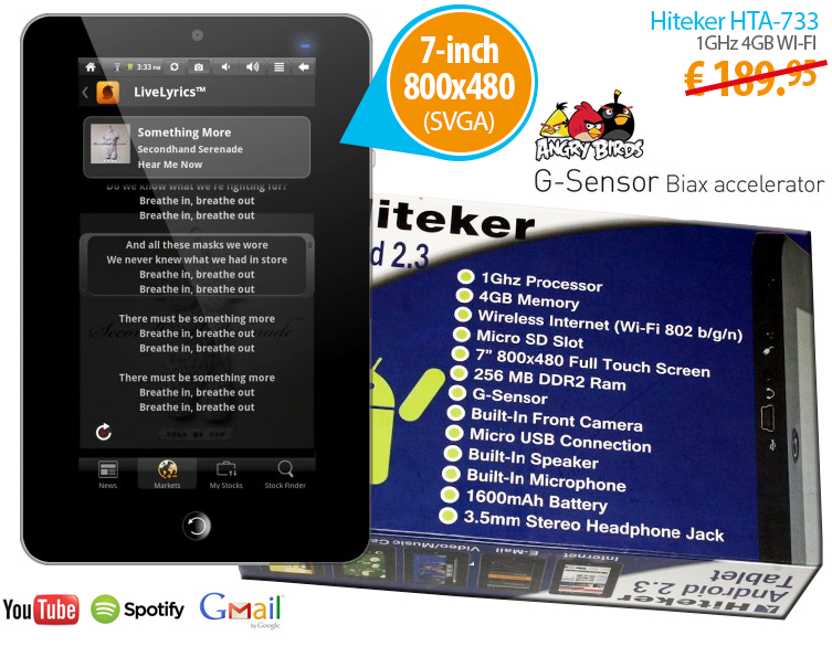 Click to Buy - TABLET HITEKER HTA-733 1GHz 4GB WI-FI Click to Buy - TABLET HITEKER HTA-733 1GHz 4GB WI-FI