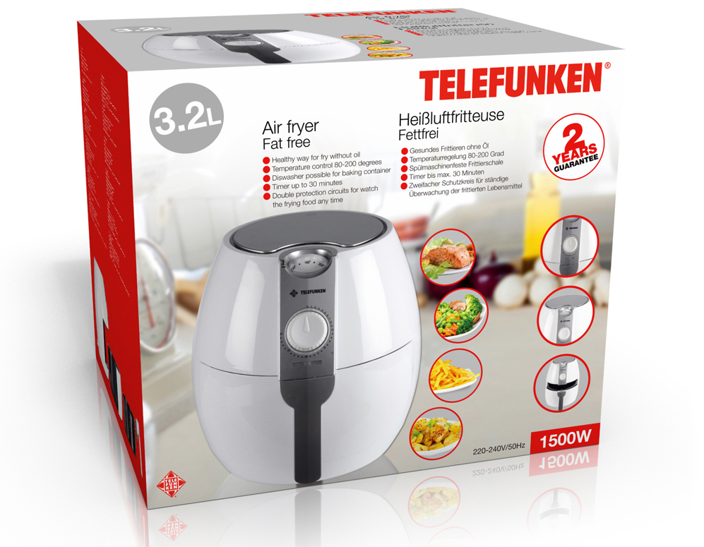 Click to Buy - Telefunken Air Fryer Click to Buy - Telefunken Air Fryer