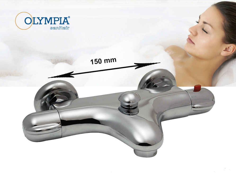 Click to Buy - Thermostatische Badmengkraan Omega Click to Buy - Thermostatische Badmengkraan Omega