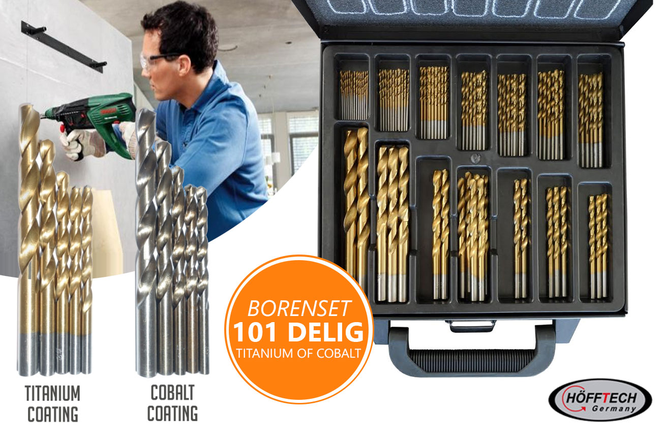 Click to Buy - Tiitanium of Cobalt borenset 101-delig Click to Buy - Tiitanium of Cobalt borenset 101-delig