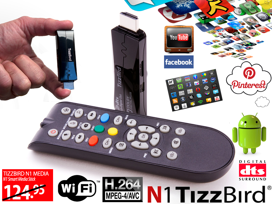 Click to Buy - Tizzbird N1 Smart Mediaspeler Click to Buy - Tizzbird N1 Smart Mediaspeler