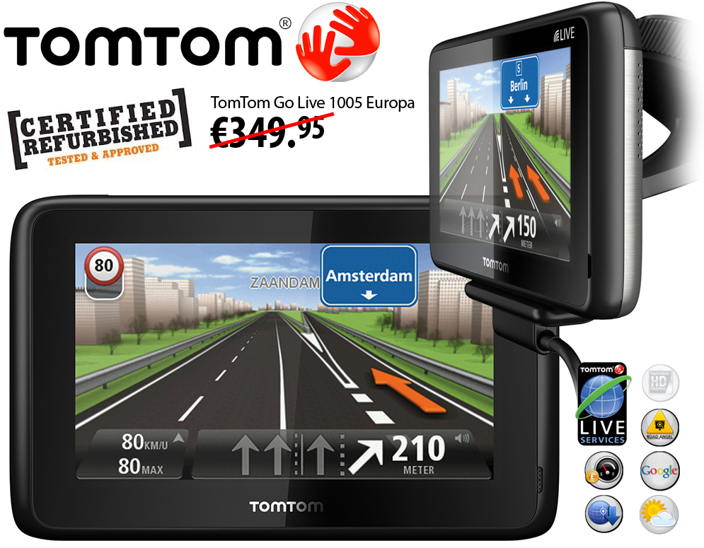 Click to Buy - TomTom Go Live 1005 Europa (Refurbished)