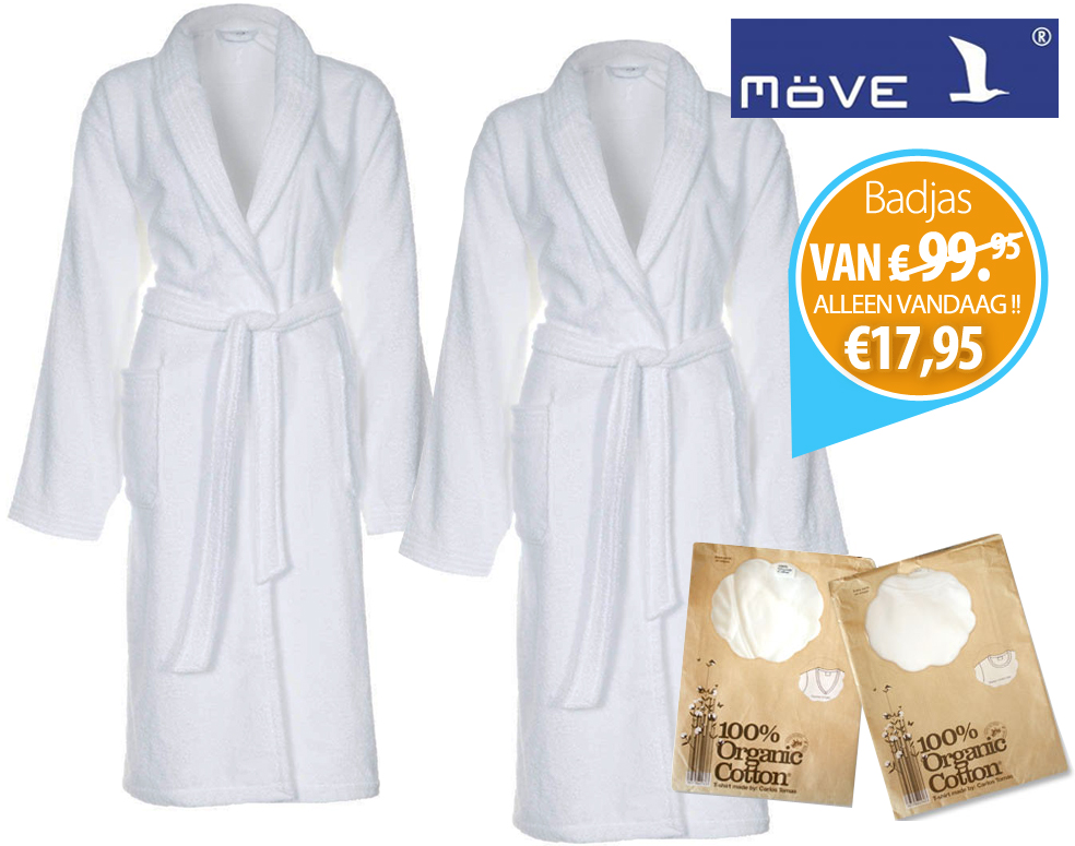 Click to Buy - Top Merk Badjas van 100% Kattoen Click to Buy - Top Merk Badjas van 100% Kattoen