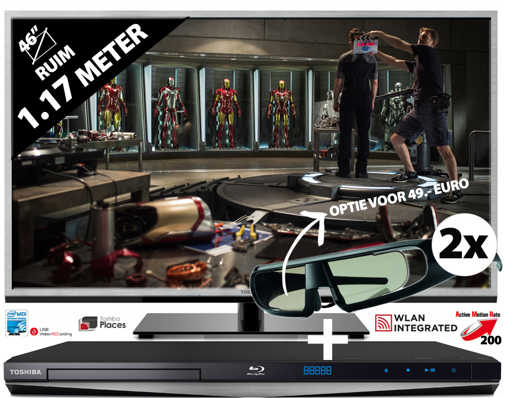Click to Buy - TOSHIBA 46TL938DG 3D 2013 Actie Click to Buy - TOSHIBA 46TL938DG 3D 2013 Actie