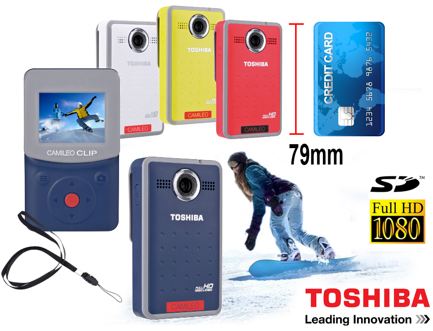 Click to Buy - TOSHIBA CAMILEO (WINTER-)SPORTSCAM Click to Buy - TOSHIBA CAMILEO (WINTER-)SPORTSCAM