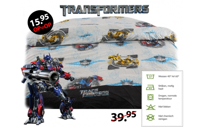 Click to Buy - Transformers Overtrek MET Dekbed