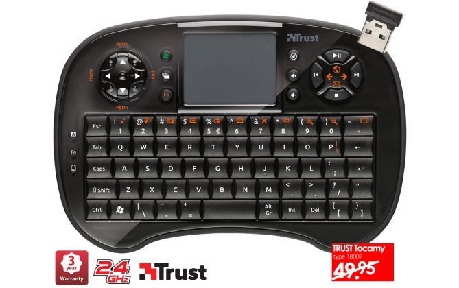 Click to Buy - TRUST Tocamy Wireless Keyboard Click to Buy - TRUST Tocamy Wireless Keyboard