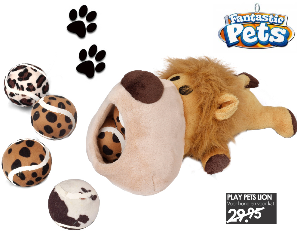 Click to Buy - Twee Speeltijgers voor Hond of Kat Click to Buy - Twee Speeltijgers voor Hond of Kat