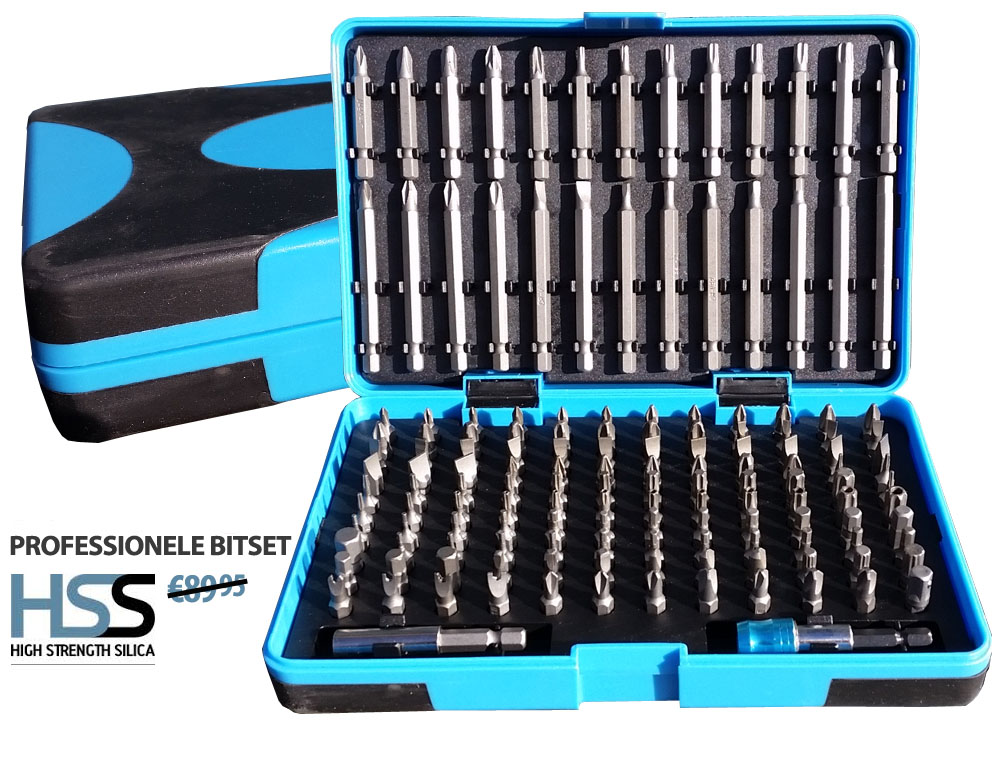 Click to Buy - Uitgebreide Bit Set (146-Delig) Click to Buy - Uitgebreide Bit Set (146-Delig)