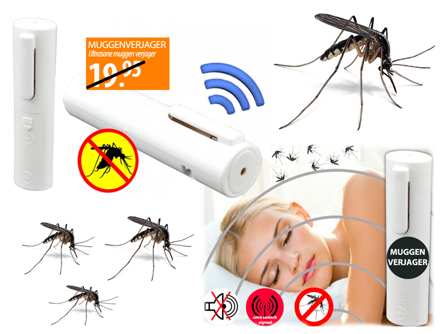 Click to Buy - Ultrasone Muggenverjager - Mosquito