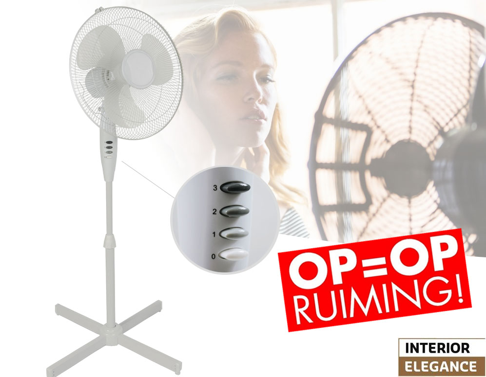 Click to Buy - XL Staande Ventilator Opruiming (Diameter 40cm)