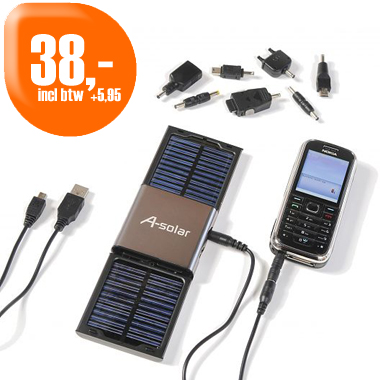 Dagactie - A-solar Am102 Aluminium Solar Charger