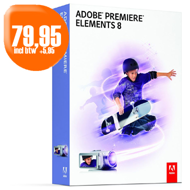 Dagactie - Adobe Premiere Elements 8.0 Win Nl Dagactie - Adobe Premiere Elements 8.0 Win Nl
