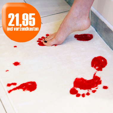 Dagactie - Bloedbad Badmat Dagactie - Bloedbad Badmat