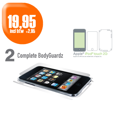 Dagactie - Bodyguardz Bg, Apple Ipod Touch 2G Dagactie - Bodyguardz Bg, Apple Ipod Touch 2G