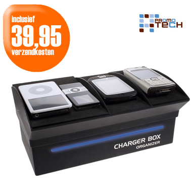 Dagactie - Charger Box (Zwart Of Wit)