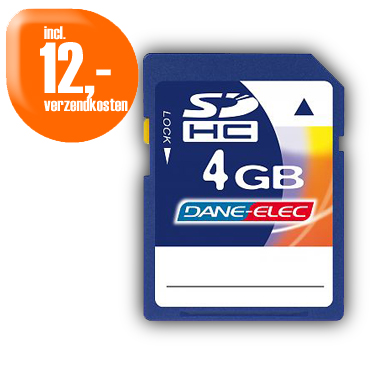 Dagactie - Dane-elec Sd 4 Gb Sdhc Dagactie - Dane-elec Sd 4 Gb Sdhc