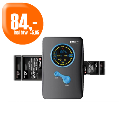 Dagactie - Emtec Photo Cube 80Gb