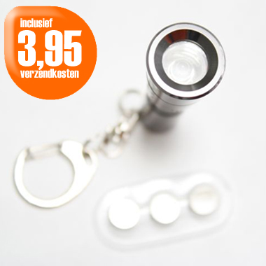 Dagactie - Grundig Sleutelhanger Zaklampje 1 Led