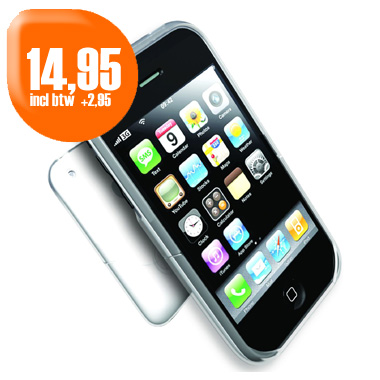 Dagactie - Ifrogz Case Apple Iphone 3G (Crystal)