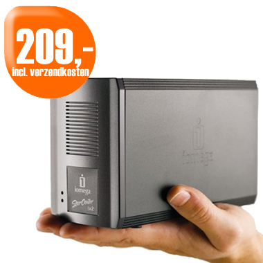 Dagactie - Iomega Storcenter Ix2 Network Storage 1Tb Dagactie - Iomega Storcenter Ix2 Network Storage 1Tb