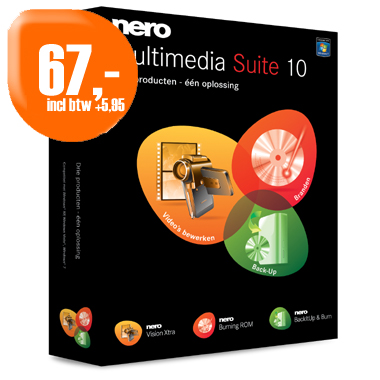 Dagactie - Nero Multimedia Suite 10 (Nl Versie)