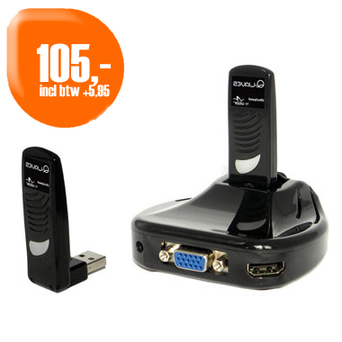 Dagactie - Q-waves Wireless Av Kit Dagactie - Q-waves Wireless Av Kit