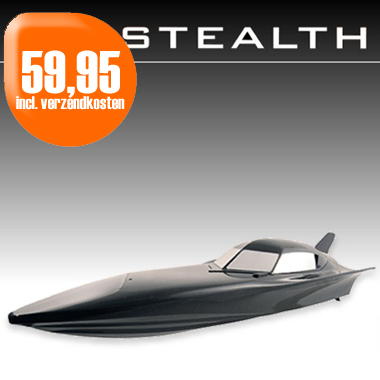 Dagactie - Rc Stealth Speedboat
