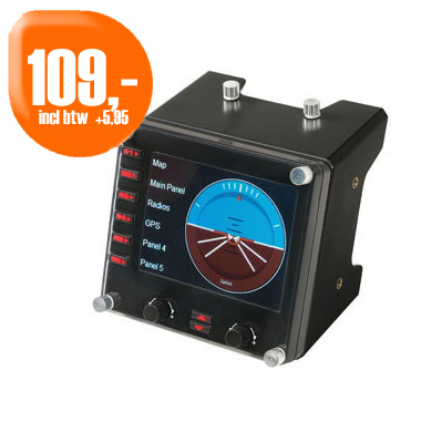 Dagactie - Saitek Flight Simulation Pro Instrument Panel Dagactie - Saitek Flight Simulation Pro Instrument Panel