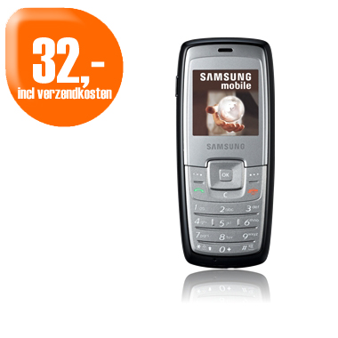 Dagactie - Samsung Gsm C140 Simlockvrij