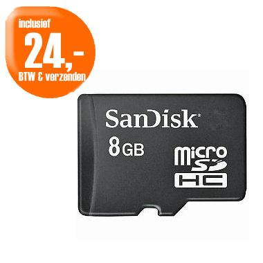 Dagactie - Sandisk Microsd 8 Gb Sdhc