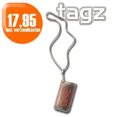 Dagactie - Tagz Led Badge Dagactie - Tagz Led Badge