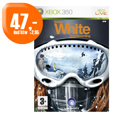 Dagactie - Xbox 360 Game : Shaun White Snowboarding