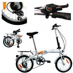 Dagknaller - 16 Inch Vouwfiets Met 6 Shimano Ty18 Versnellingen Dagknaller - 16 Inch Vouwfiets Met 6 Shimano Ty18 Versnellingen