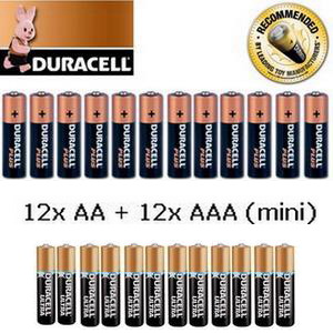 Dagknaller - 24 Duracell Batterijen Voor Een Stuntprijs! Dagknaller - 24 Duracell Batterijen Voor Een Stuntprijs!