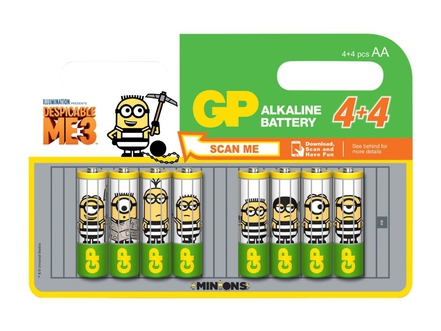 Dagknaller - 24-Pack Alkaline Batterij Aa-Promotional Blister