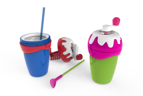 Dagknaller - 2-Pack Chillfactor Milkshake Maker Groen + Blauw Dagknaller - 2-Pack Chillfactor Milkshake Maker Groen + Blauw
