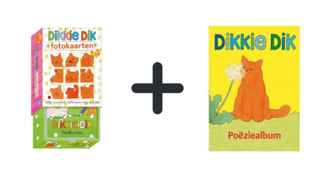 Dagknaller - 2-Pack Dikkie Dik Poeziealbum &Amp; Fotokaarten Dagknaller - 2-Pack Dikkie Dik Poeziealbum &Amp; Fotokaarten