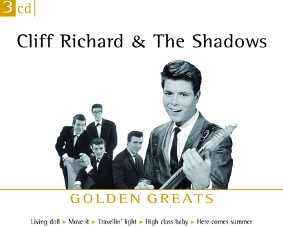 Dagknaller - 3Cd: Cliff Richard &Amp; The Shadows - Golden Greats (Album) Dagknaller - 3Cd: Cliff Richard &Amp; The Shadows - Golden Greats (Album)