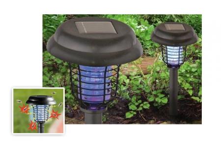 Dagknaller - 4 Stuks Solar Buitenverlichting Incl. Insecten Verwijderaar Dagknaller - 4 Stuks Solar Buitenverlichting Incl. Insecten Verwijderaar